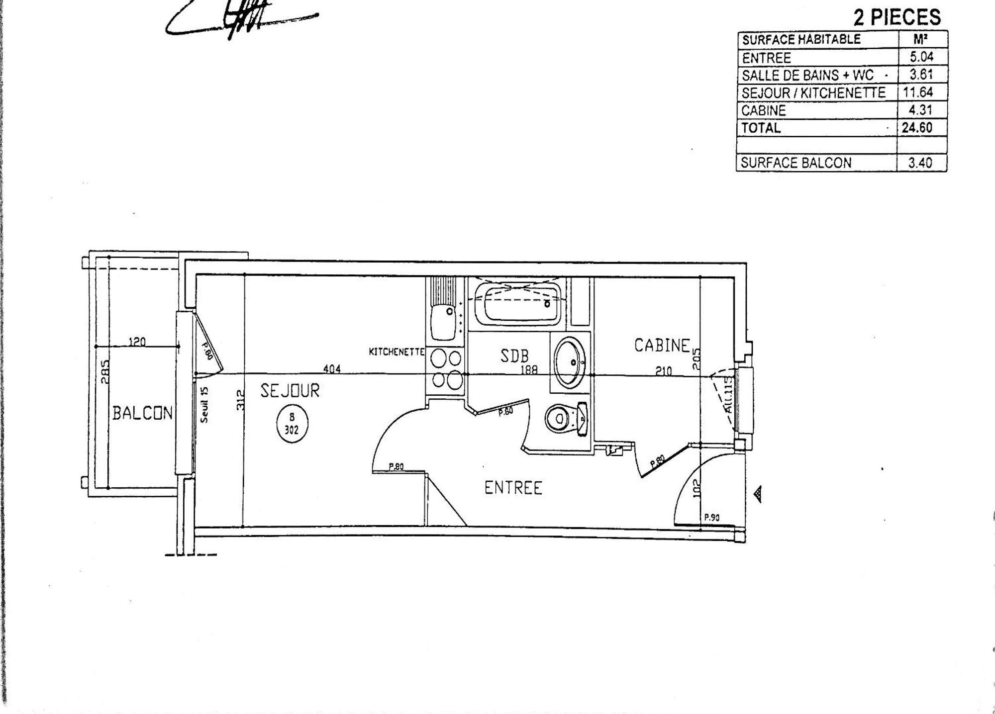 Residence Valmonts A, Les Menuires, Appartement 2 Pieces Сен-Мартен-де-Бельвіль Екстер'єр фото